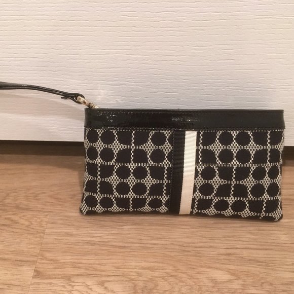 NWT Kate Spade wristlet (Noel, Chrissy) in gift box KS print - Picture 1 of 6